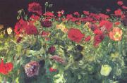 John Singer Sargent Poppies oil on canvas
